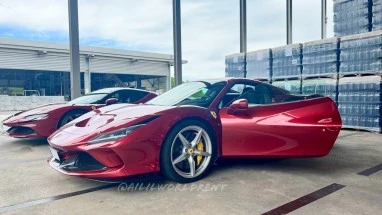 Rent Ferrari F8 Spider in Cannes