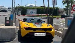 mclaren 720 s spider delivered to port in nice monaco cannes