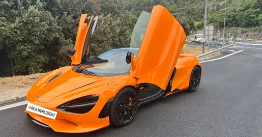 MCLAREN 750S SPIDER DELIVERED TO MERIDIEN HOTEL IN MONACO MONTE-CARLO