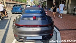porsche carrera cabrio delivered to novotel hotel monte-carlo monaco
